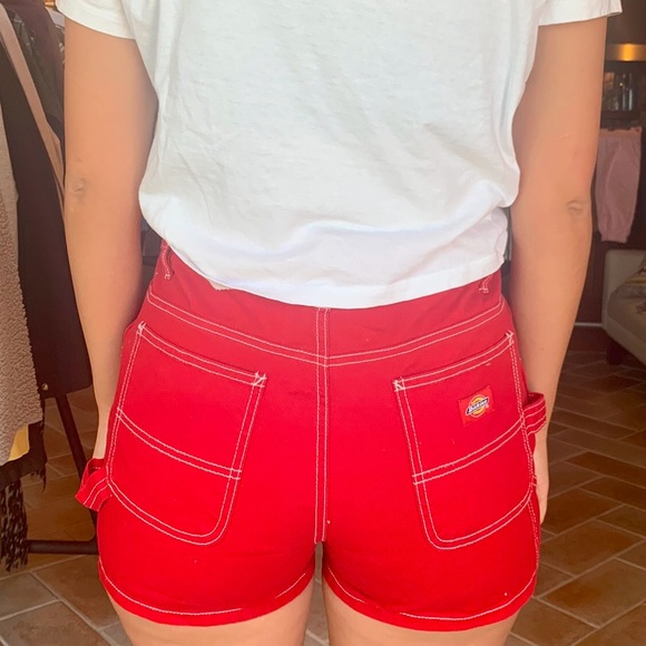 Red Dickies shorts! - Picture 3 of 3